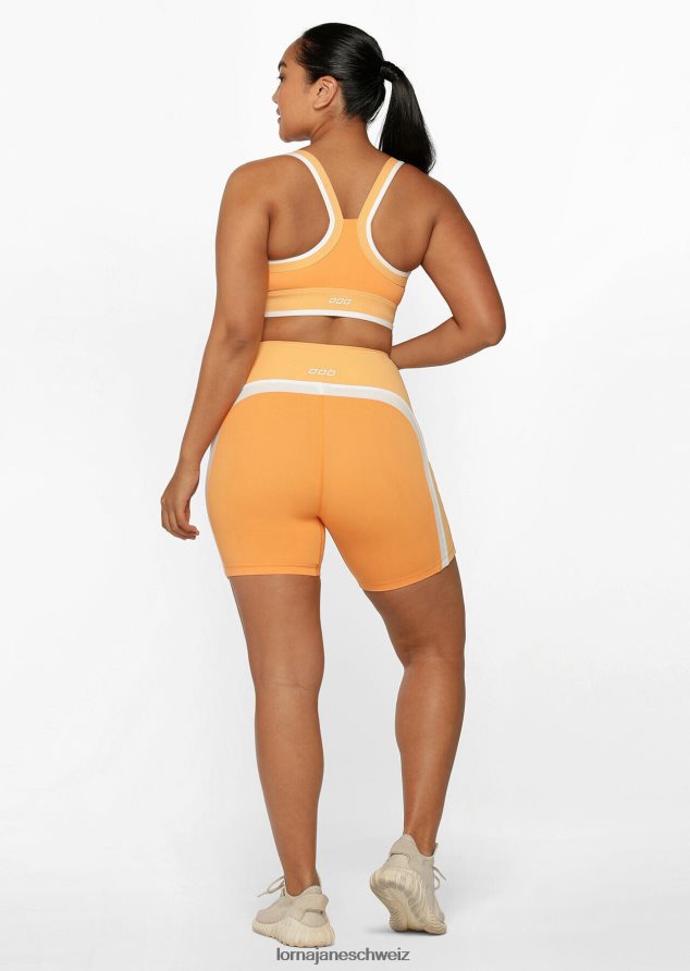 Bekleidung 202X307 Frauen goldene Stunde Lorna Jane Mango-Spleiß-Sport-BH