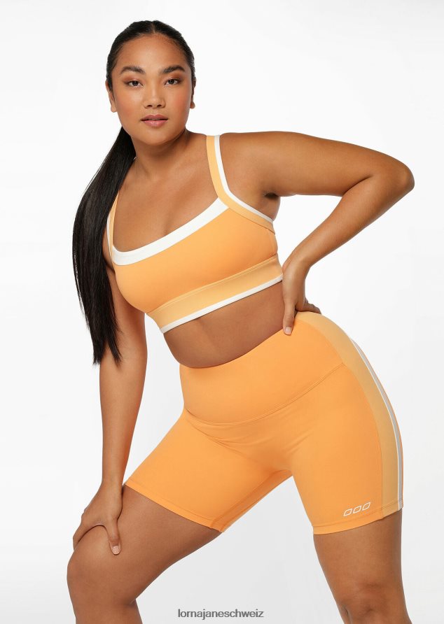 Bekleidung 202X307 Frauen goldene Stunde Lorna Jane Mango-Spleiß-Sport-BH