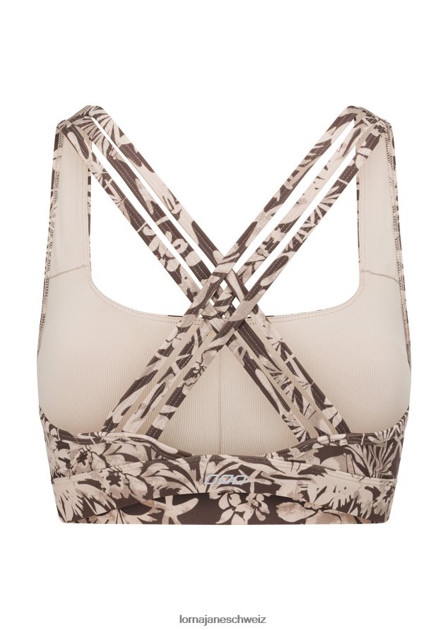 Bekleidung 202X311 Frauen staubiger Palmenabdruck Lorna Jane Dusty Palm Sport-BH