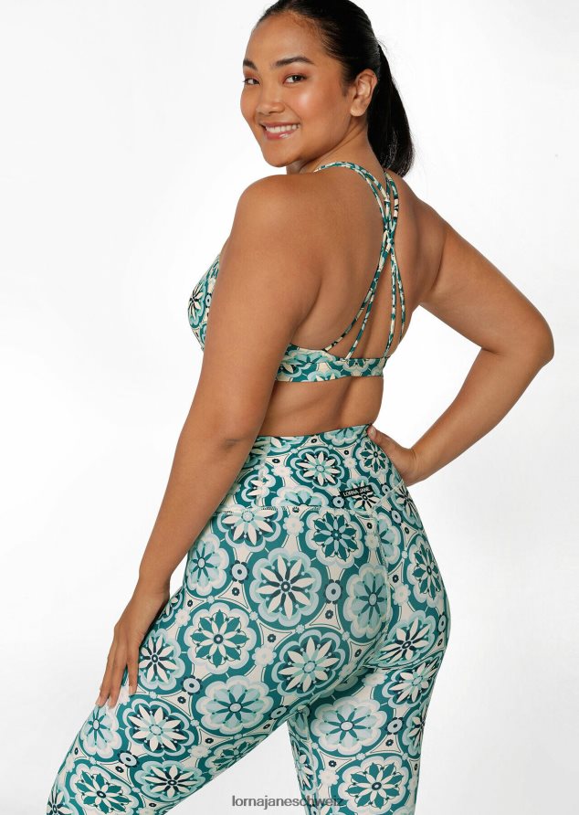 Bekleidung 202X335 Frauen Urlaubsmeditationsdruck Lorna Jane Urlaubsmeditations-Sport-BH