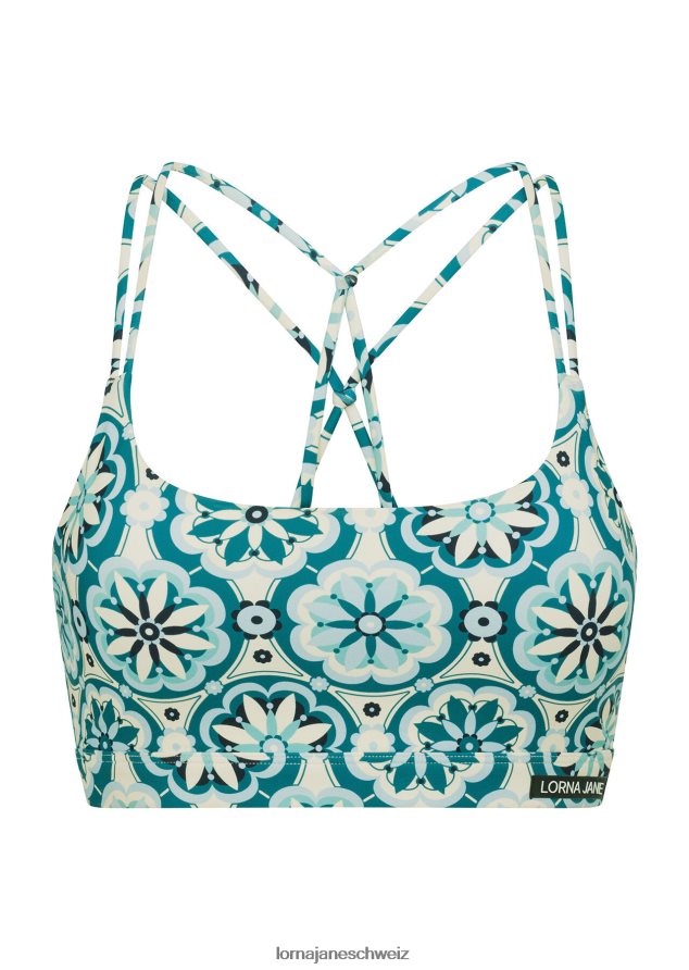 Bekleidung 202X335 Frauen Urlaubsmeditationsdruck Lorna Jane Urlaubsmeditations-Sport-BH