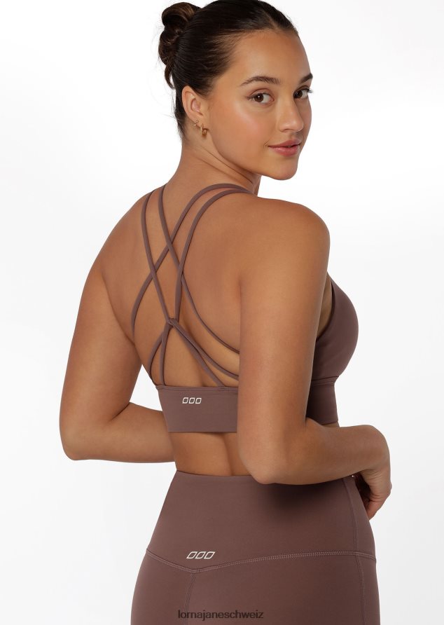 Bekleidung 202X399 Frauen Stein Lorna Jane Lotus-Sport-BH