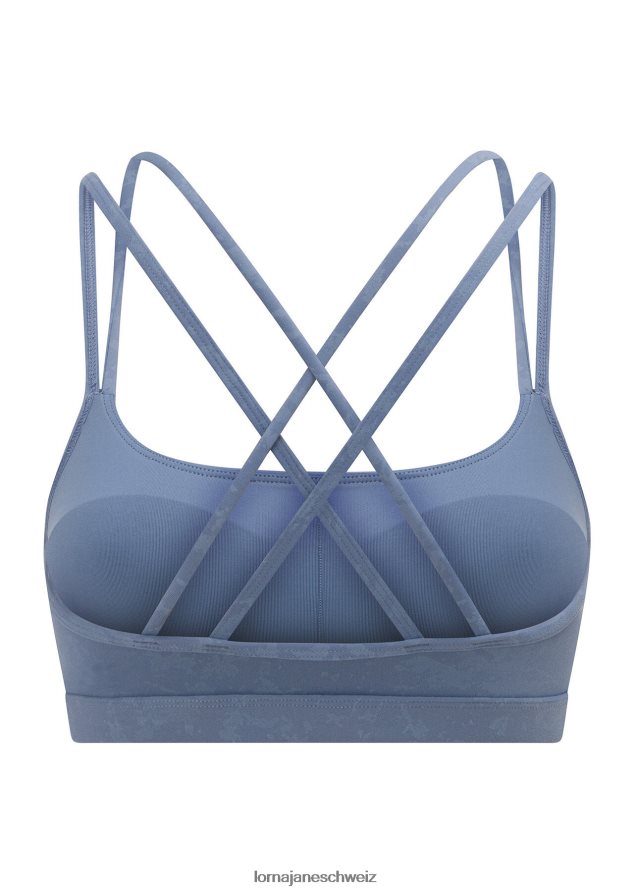Bekleidung 202X88 Frauen neblig blau gewaschen Lorna Jane In- und Out-Sport-BH
