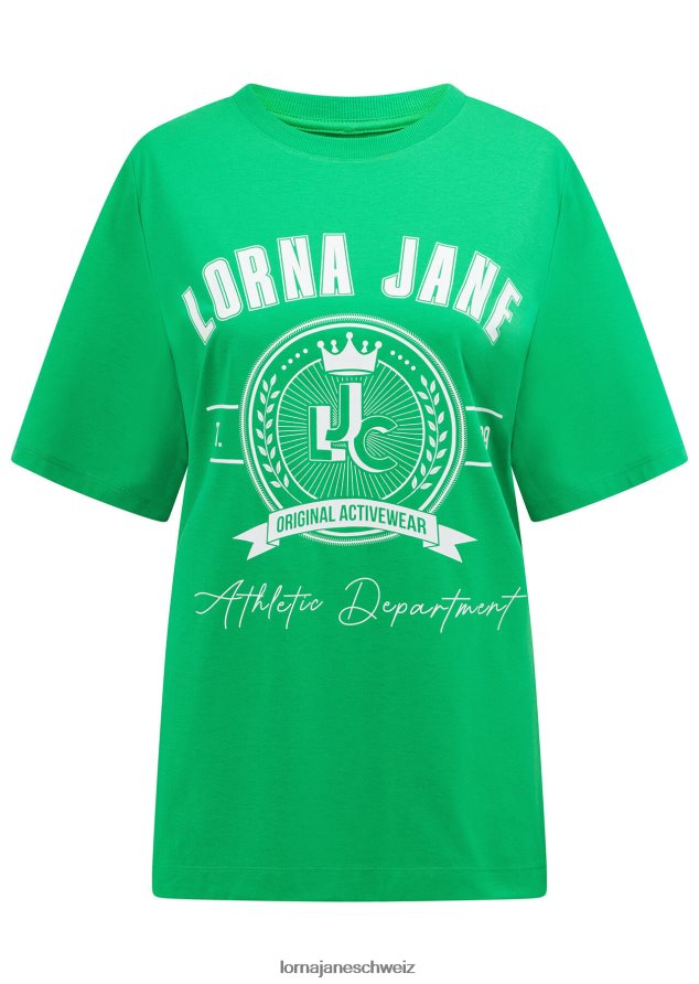 Bekleidung 202X128 Frauen Mojito Lorna Jane LJ College entspanntes T-Shirt