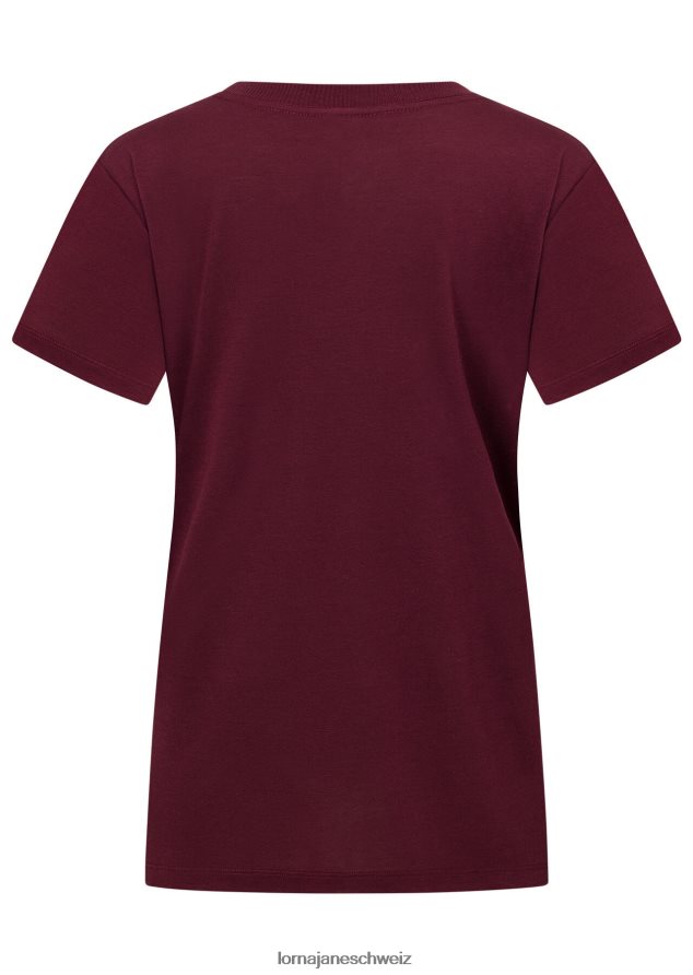 Bekleidung 202X30 Frauen kastanienbraun Lorna Jane Lotus-T-Shirt