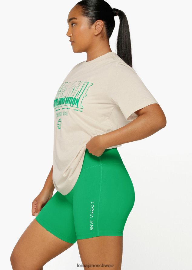 Bekleidung 202X358 Frauen Auster Lorna Jane Urlaub entspanntes T-Shirt