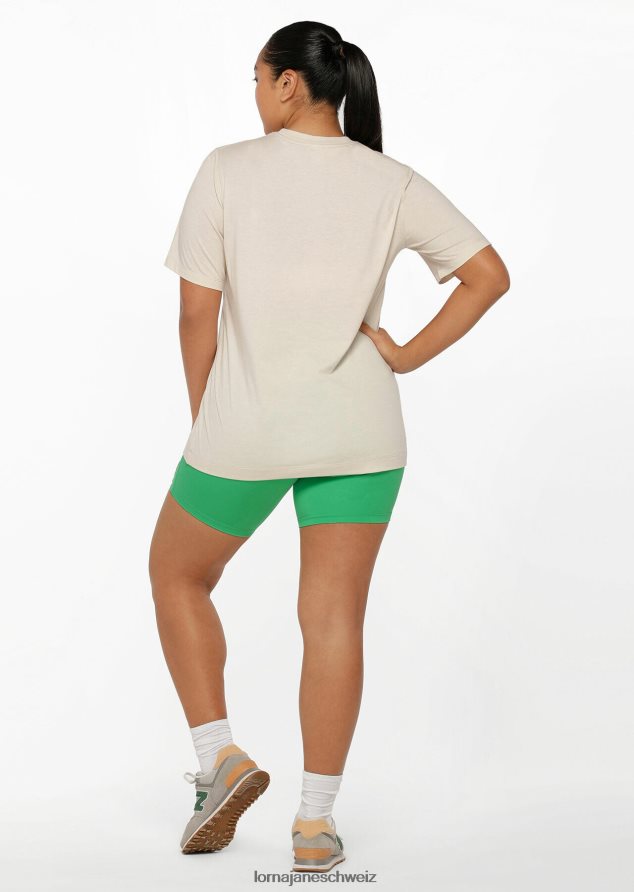 Bekleidung 202X358 Frauen Auster Lorna Jane Urlaub entspanntes T-Shirt