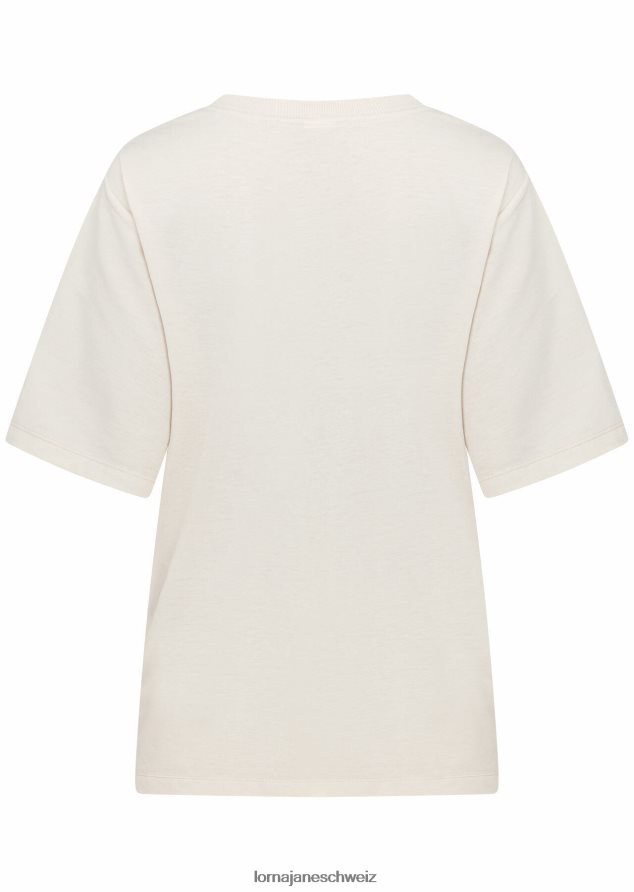 Bekleidung 202X358 Frauen Auster Lorna Jane Urlaub entspanntes T-Shirt