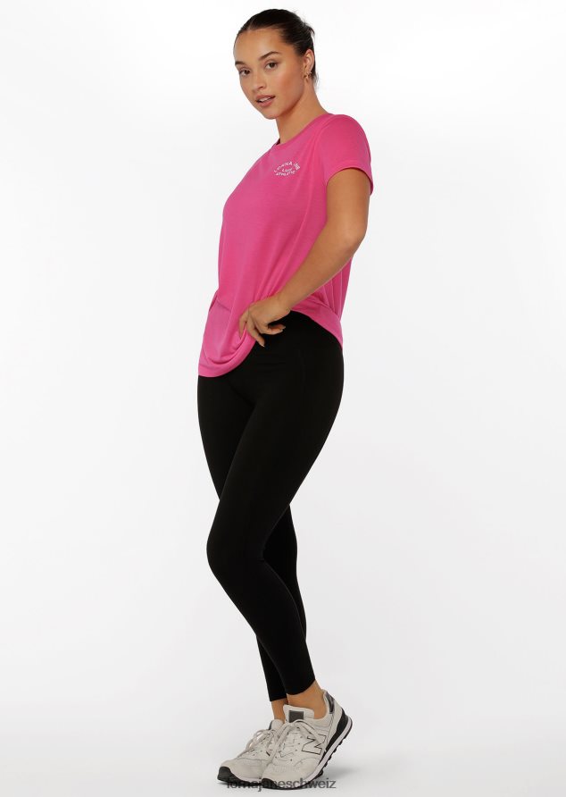 Bekleidung 202X397 Frauen Babyrosa Lorna Jane Lotus-T-Shirt