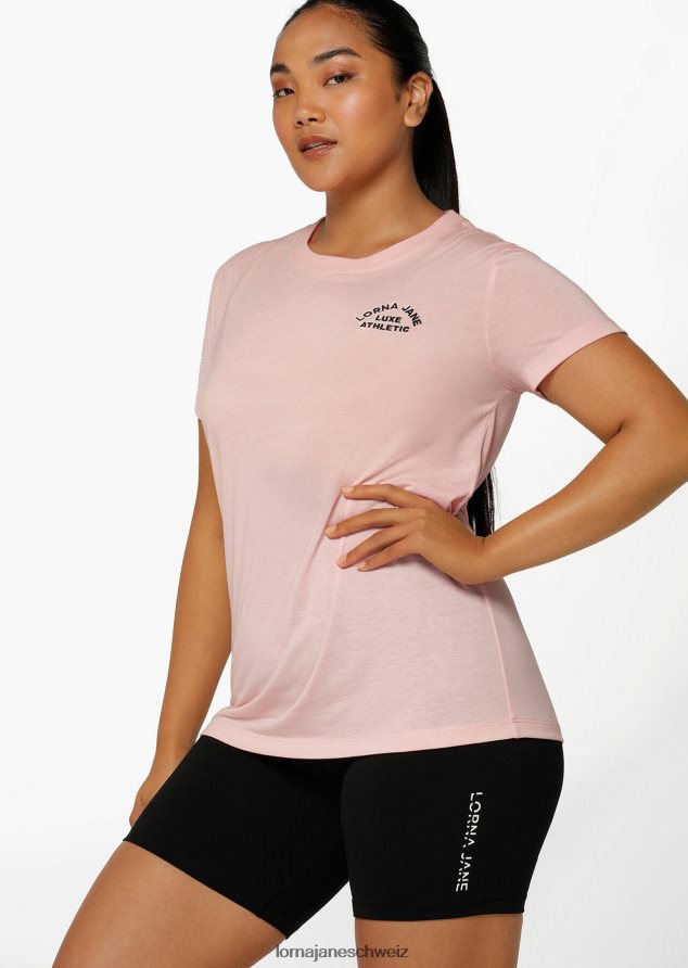 Bekleidung 202X454 Frauen Pfingstrose Lorna Jane Lotus-T-Shirt