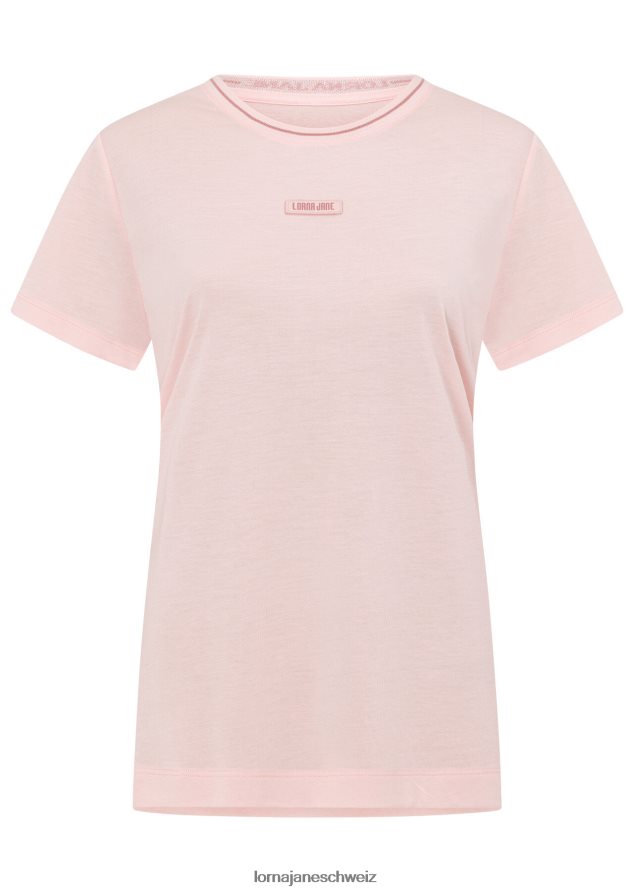 Bekleidung 202X47 Frauen verzaubertes Rosa Lorna Jane Gehen Sie zum aktiven Abschlag