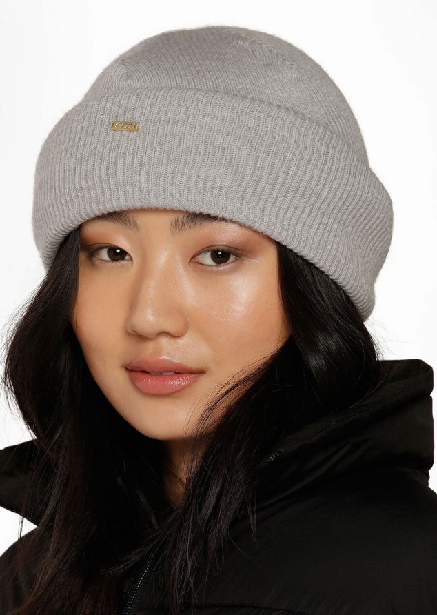 Zubehörteil 202X344 Frauen hellgrau meliert Lorna Jane Wellness-Mütze