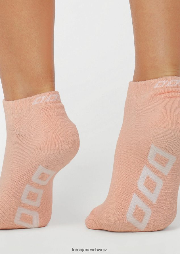 Zubehörteil 202X288 Frauen blasser Pfirsich Lorna Jane ikonische Socke