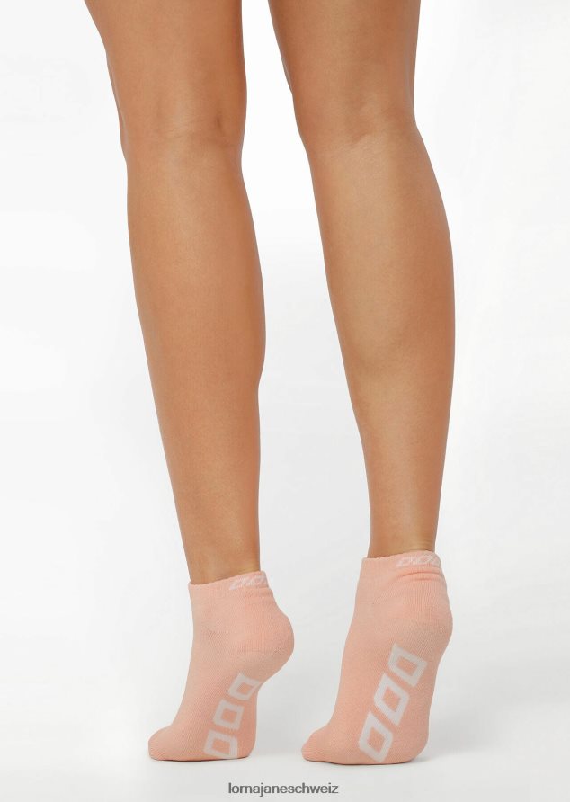 Zubehörteil 202X288 Frauen blasser Pfirsich Lorna Jane ikonische Socke