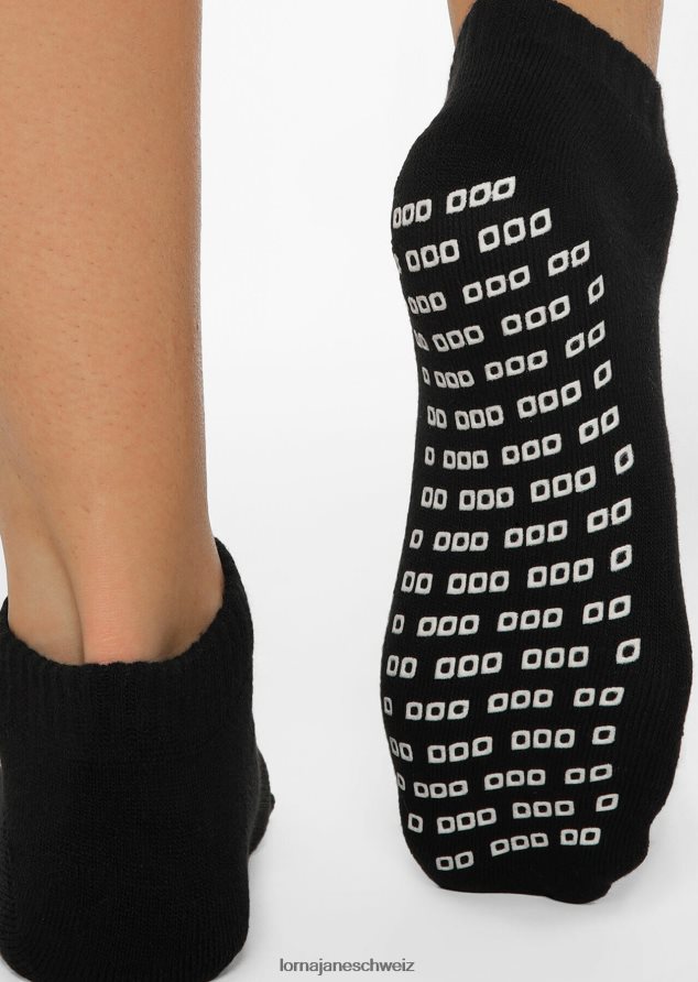 Zubehörteil 202X327 Frauen Schwarz Lorna Jane Symbol Pilates-Socke