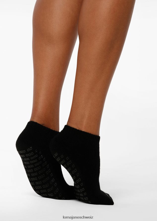 Zubehörteil 202X40 Frauen Schwarz Lorna Jane Icon-Pilates-Socke aus Merinowollmischung