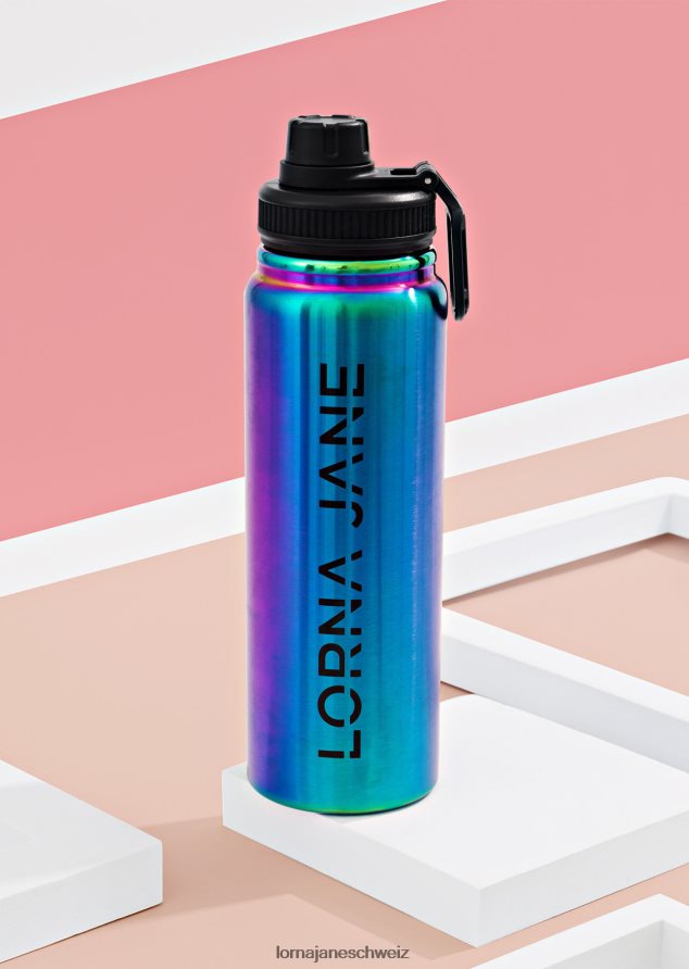 Zubehörteil 202X228 Frauen multi Lorna Jane schillernde isolierte Wasserflasche