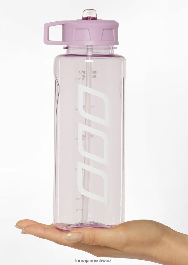 Zubehörteil 202X229 Frauen heller Lavendel Lorna Jane Icons klassische 1-Liter-Wasserflasche