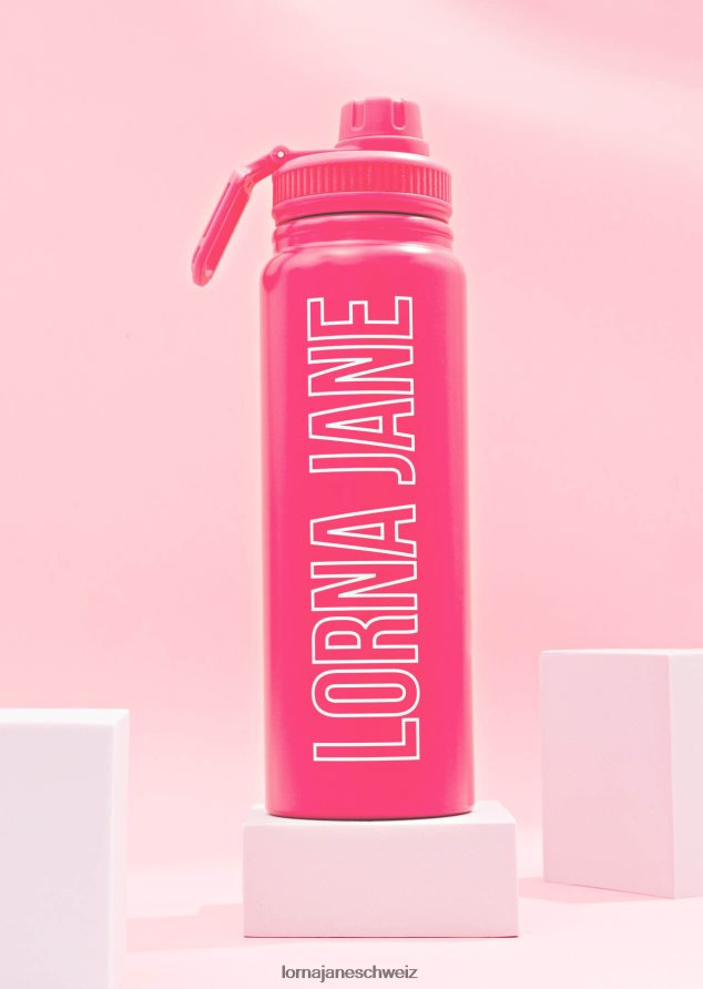 Zubehörteil 202X287 Frauen Babyrosa Lorna Jane lj isolierte Trinkflasche