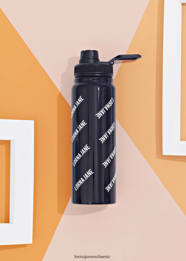 Zubehörteil 202X326 Frauen Französische Marine Lorna Jane ikonische isolierte Wasserflasche
